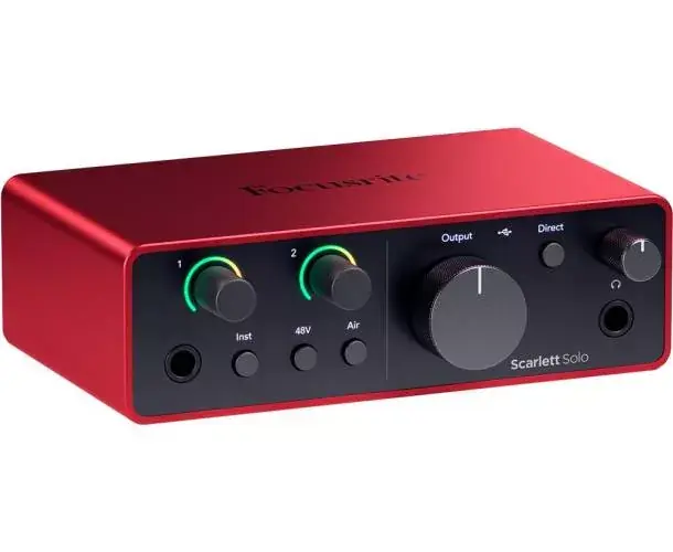 SCARLETT4 SOLO INTERFACE AUDIO Expédié Aujourd'hui