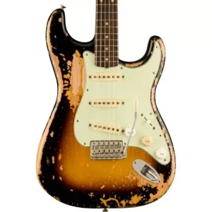 MIKE MCCREADY STRATOCASTER 3 COLOR SUNBURST Top Vente