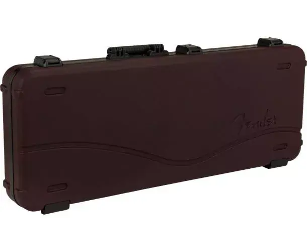 Quantité Limitée LIMITED EDITION DELUXE MOLDED CASE – STRATOCASTER/TELECASTER, WINE RED