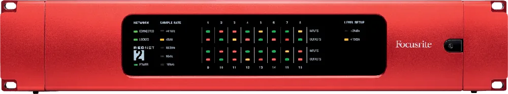 Focusrite REDNET-2 convertisseur A/D 16 canaux Dante Petit Prix