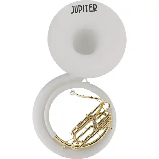 Quantité Limitée Jupiter JSP1000B - Soubassophone Sib en fibre avec housse molletonnée
