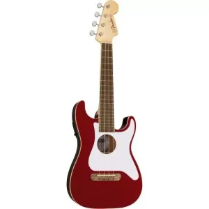 FULLERTON STRAT UKE CANDY APPLE RED Satisfait Ou Remboursé
