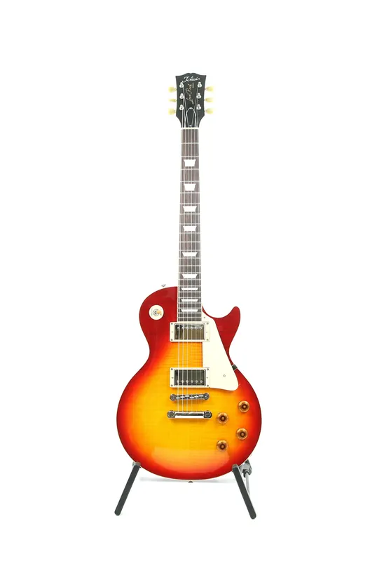 DISCONTINUE Tokai LS 136F Flame Top Cherry Sunburst Promotion