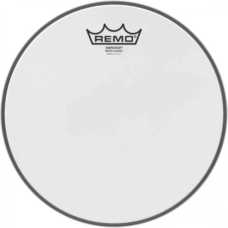 REMO White Suede 10" Emperor Prix Bas