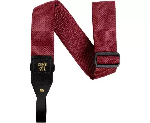 Achetez Aujourd'hui SANGLE POLYPROPYLENE POUR GUITARE ACOUSTIQUE, BORDEAUX