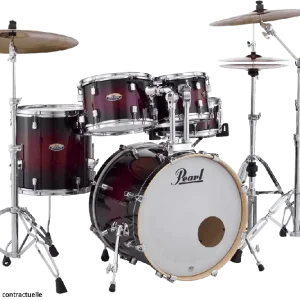 Pearl DMP905C-261 - Decade maple fusion 20 gloss deep red burst Solde