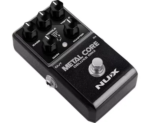 METALCORE-DLX-MK2 PEDALE NUMERIQUE DISTORSION METAL - 3 MODES Nouvel Arrivage