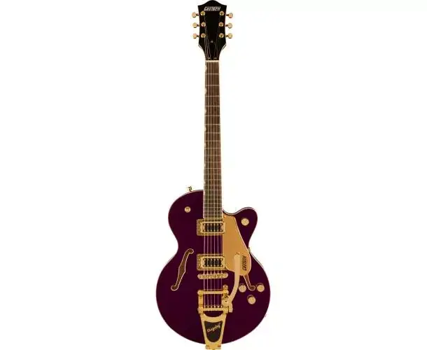 Offre Du Jour G5655TG ELECTROMATIC CENTER BLOCK JR. SINGLE-CUT WITH BIGSBY AND GOLD HARDWARE