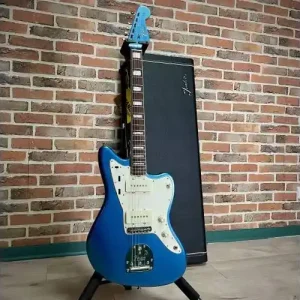 Meilleur Choix JAZZMASTER AMERICAN VINTAGE II 1966 RW LAKE PLACID BLUE + CASE