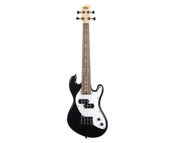 SOLID BODY U-BASS, 4 CORDES, LIVRE AVEC HOUSSE - BLACK Prix Cassé