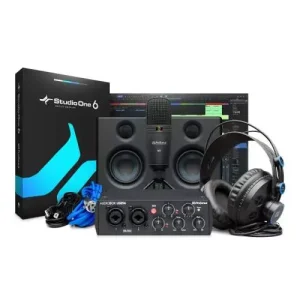 Top Vente PRESONUS AUDIOBOX USB 96 STUDIO ULTIMATE BUNDLE - 25TH ANNIVERSARY EDITION