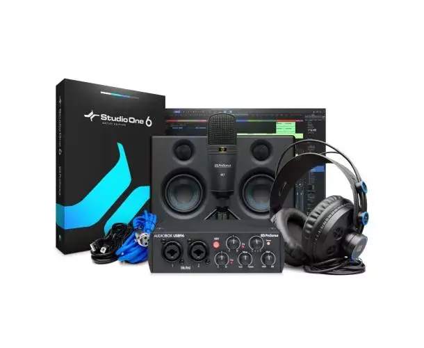 Top Vente PRESONUS AUDIOBOX USB 96 STUDIO ULTIMATE BUNDLE - 25TH ANNIVERSARY EDITION