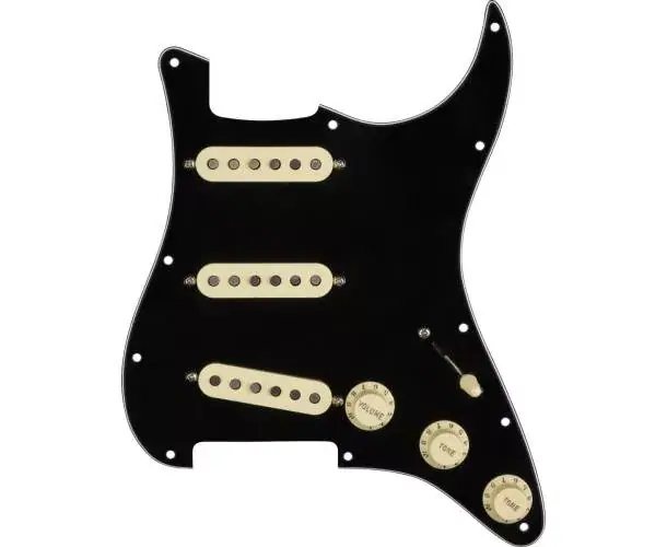 PRE-WIRED STRAT PICKGUARD, CUSTOM 69 SSS Top Vente