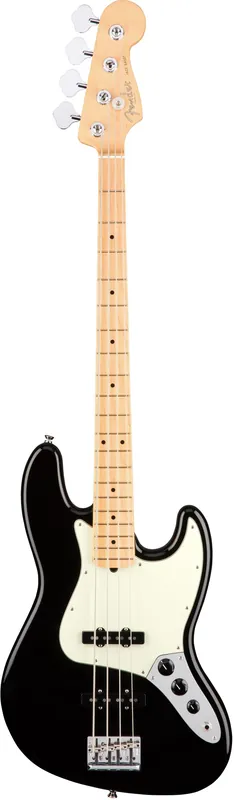 Fender American Professional Jazz Bass Maple Fingerboard, Black Offre Exclusive