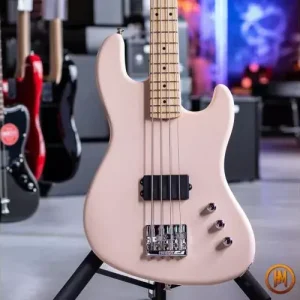USA FLEA JAZZ BASS ACTIVE SATIN SHELL PINK Prix Réduit