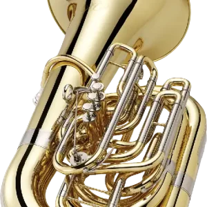 XO XO1680L - Tuba en ut verni - 4 pistons 1 palette Expédition Rapide