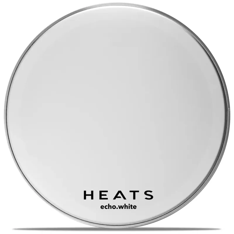 Top Vente HEATS Echo White 22" Reso Bass Coated