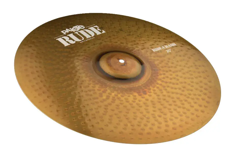 Satisfait Ou Remboursé PAISTE Rude 20" Crash/Ride Ride