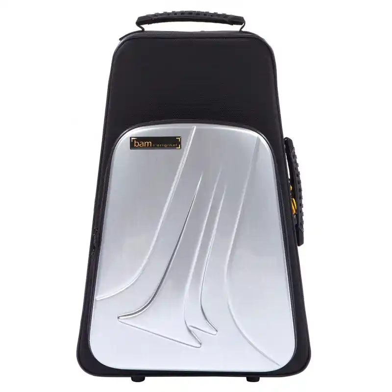 Bam Cases New Trekking Aluminium Brossé - Etui pour 2 trompettes TREK3024SA Pas Cher