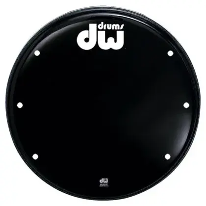 Peau DW 22" Black Vented Bass Meilleure Vente
