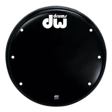 Peau DW 20" Black Vented Bass Meilleur Prix