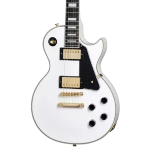 LES PAUL CUSTOM ALPINE WHITE INSPIRED BY GIBSON CUSTOM SHOP Seulement Aujourd'hui