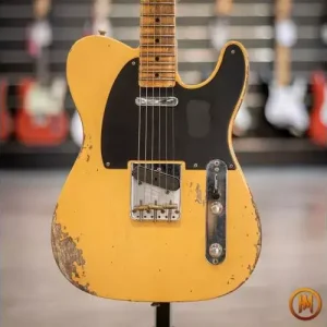 Promotion Saisonnière CUSTOM SHOP -LTD 53 TELECASTER HEAVY RELIC AGED NOCASTER BLONDE