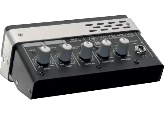 Achetez Aujourd'hui DISCONTINUE Mackie ONYX-BLACKJ - Interface audio USB 2X2