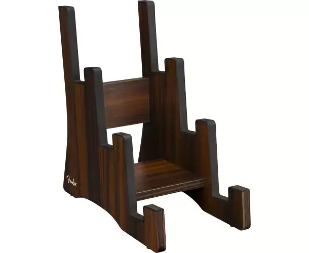 Must-Have DELUXE WOODEN 3-TIER GUITAR STAND