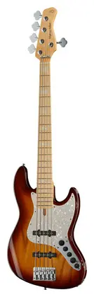 Expédition Rapide Marcus Miller V7 Swamp Ash 5 TS Tobacco Sunburst - Basse électrique 5 cordes