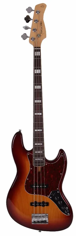 DISCONTINUE Marcus Miller V7 Aulne 4 Tobacco Sunburst - Basse électrique 4 cordes Quantité Limitée