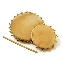 YOMAN Sakara Tambourin Terre Cuite Grand 32Cm Offre Exclusive