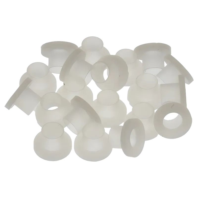 Prix Promo Rondelle Danmar Nylon - White - 50Pcs