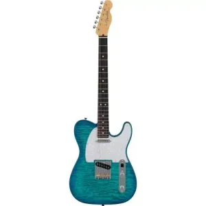 Promotion Saisonnière 2024 COLLECTION JAPAN HYBRID II TELECASTER QUILT AQUAMARINE