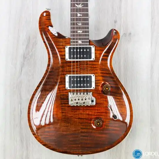 PRS Custom 24 Orange Tiger 2017 Retour Gratuit