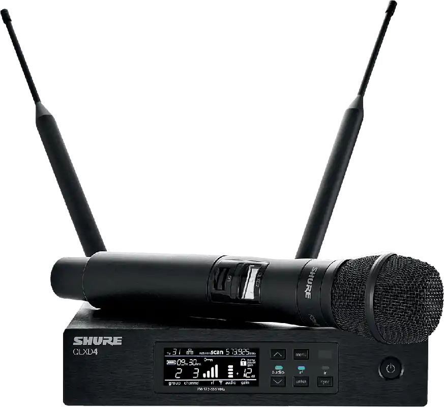 Shure QLXD24-KSM9-K51 - syst hf simple main ksm9 Paiement Sécurisé