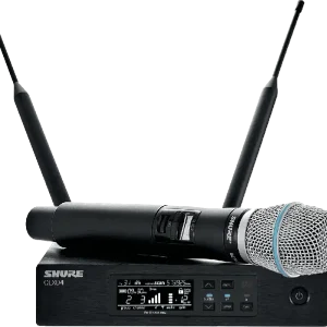 Quantité Limitée Shure QLXD24-B87A-L52 - syst hf simple main beta87a