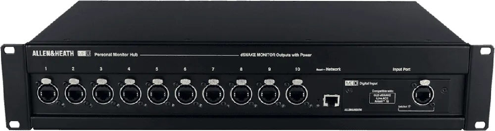 Satisfait Ou Remboursé Allen & Heath ME-U - 10 ports poe pour mixeurs me
