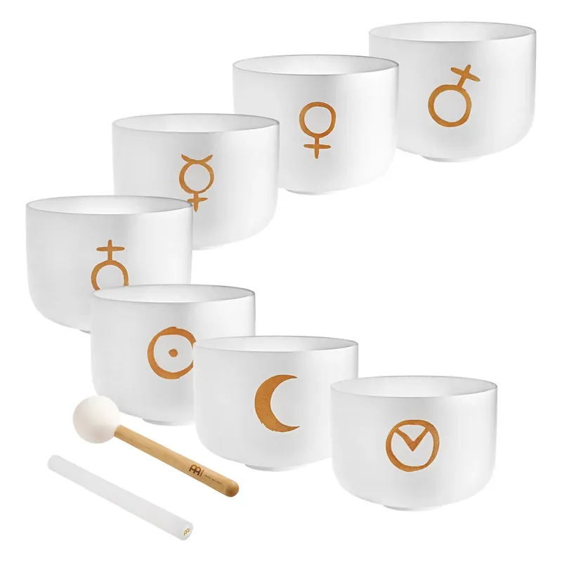 MEINL SONIC ENERGY Set Bols Planetary Tuned Crystal - 7Pcs Soldes