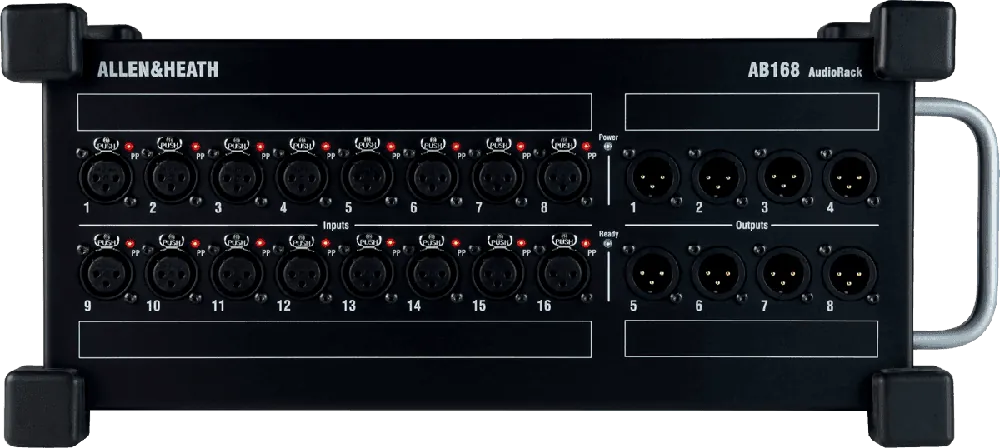 Prix Cassé Allen & Heath AB168 - boîtier de scène 16 in xlr, 8 out xlr