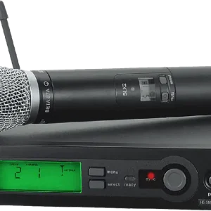 Shure SLX24E-B87A-J3 - émetteur main beta87a - bande j3 Bon Plan