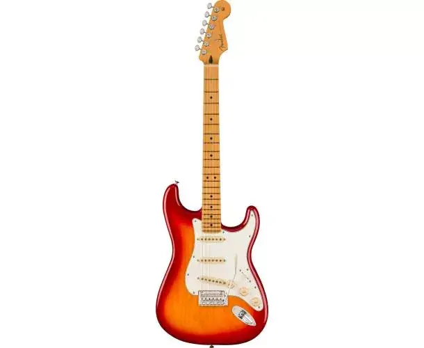 Retour Gratuit PLAYER II STRATOCASTER AGED CHERRY BURST