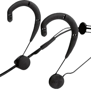 Jusqu'à Épuisement Des Stocks DISCONTINUE Shure WBH53B - Mic serre-Tete stat omni noir