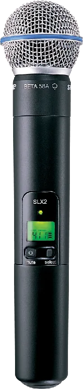 Commander Maintenant DISCONTINUE Shure SLX2-beta58-J3 - emetteur main capsule beta58