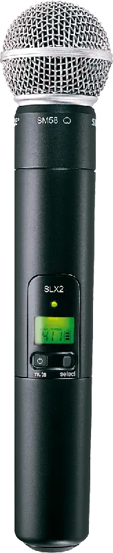 DISCONTINUE Shure SLX2-SM58-L4 - emetteur main capsule SM58 Offre Spéciale