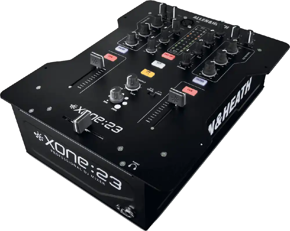 Dernier Modèle Allen & Heath XONE-23 - console dj 2 voies stéréo, 2 out stéréo