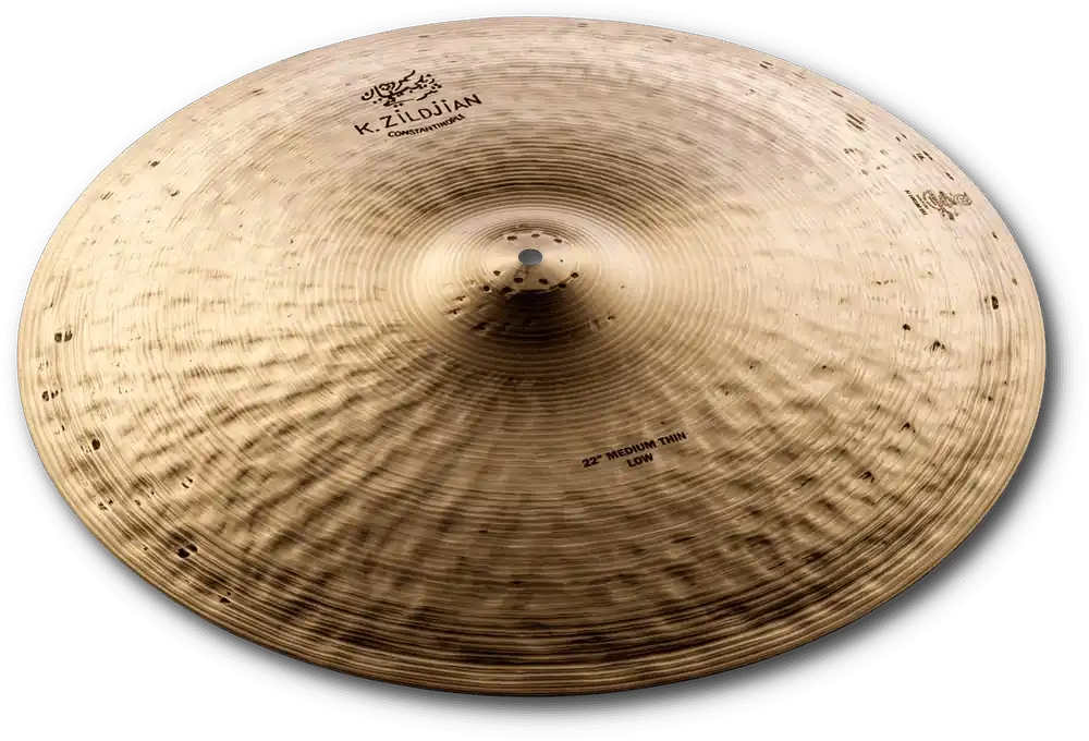 ZILDJIAN K Constantinople 22" Medium Thin Low Ride Réduction