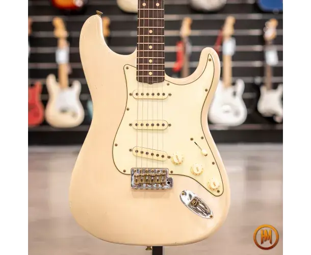 CUSTOM SHOP HM 62 STRAT JOURNEYMAN VINTAGE BLONDE 1 OF 1 Achetez Aujourd'hui