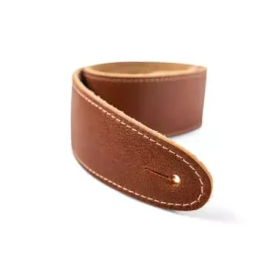 Paiement Sécurisé 4100-25 - STRAP MED BROWN LEATHER /SUEDE