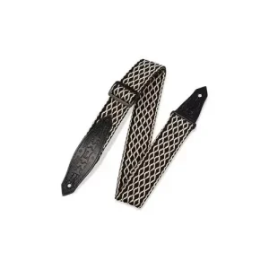 5 CM, COTON EPAIS, BORDS SURPIQUES, EXTREMITES EN CUIR GRAVE - BLACK-WHITE Quantité Limitée